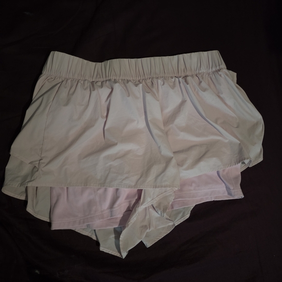 Blogilates Popflex Target Plus Size Pink Ruffle Short XL - Picture 2 of 5